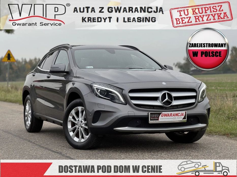 Mercedes-Benz GLA POLSKI SALON 1.6 benz / PISEMNA GWARANCJA w cenie / Transport / KREDYT
