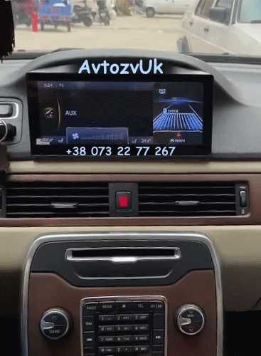 Магнитола S40 S50 S80 Volvo V50 V70 C30 C70 XC70 CarPlay Android 15