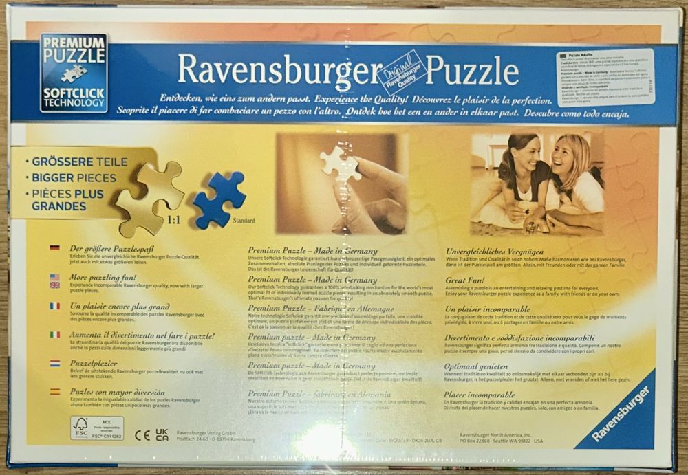 Puzzle 500 peças - Hattstatt, Austria
