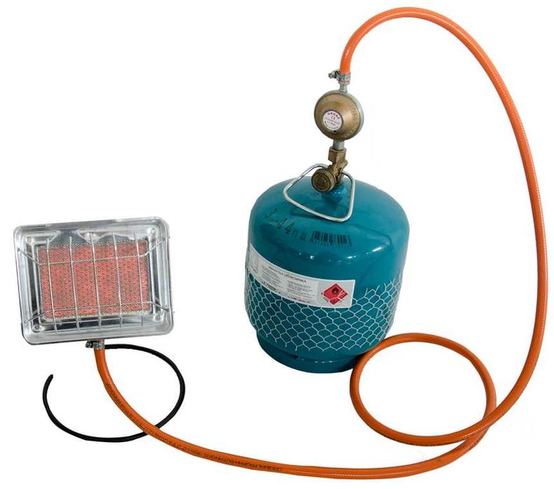 Promiennik gazowy 1,3 kW mały grzejnik