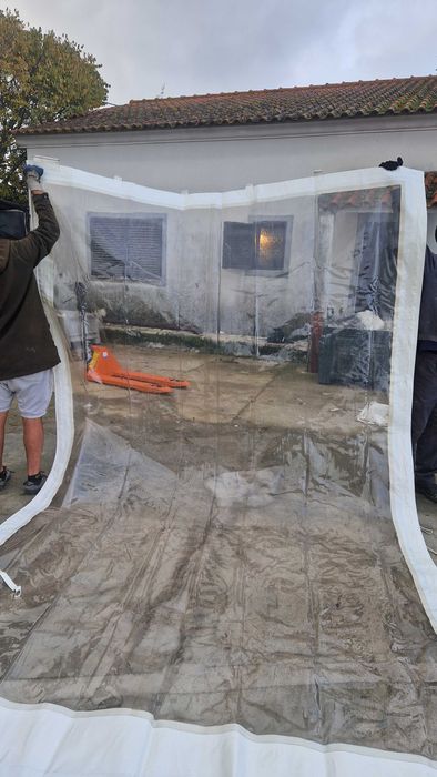 Toldos para parque de campismo(m2)