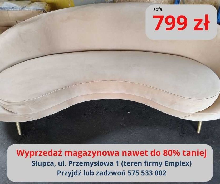 Wyprzedaż mebli - sofy, kanapy, narożniki, stoliki