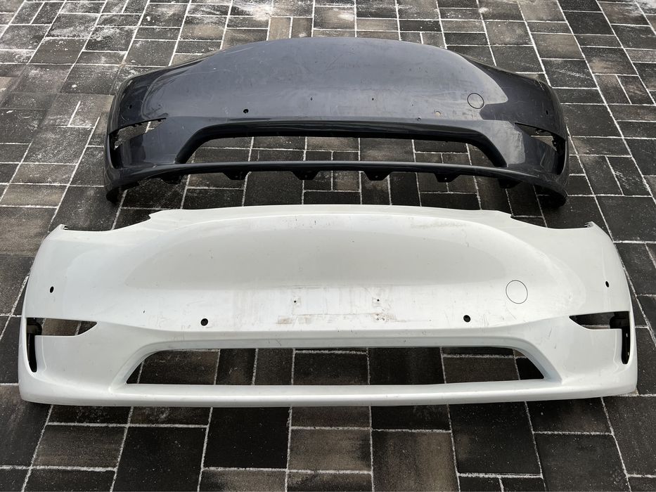 Tesla Model Y MY Бампер передній, оригінал, в навності. РОЗБОРКА
