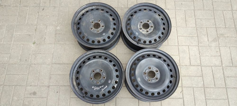 FELGI STALOWE 5x108 6,5Jx16 CALI ET50 FORD FOCUS MK3 CMAX VOLVO V50 4 SZTUKI KOMPLET