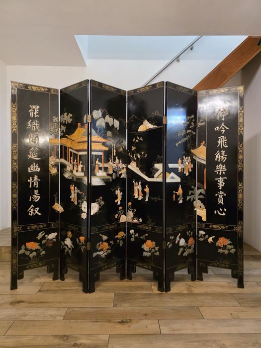 Ширма китайська шинуазрі