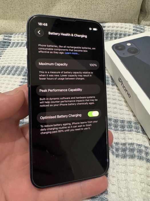 iPhone 13 mini 256Gb, Como Novo, 100% bateria