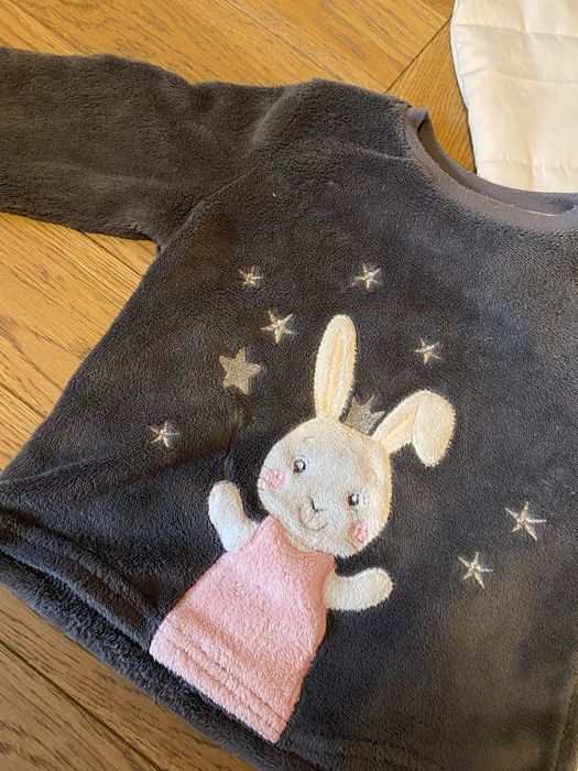 Piżamka mięciutka puchata 104