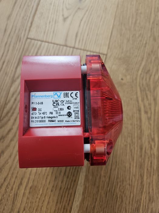Sygnalizator optyczny Pfannenberg PY X-S-05 – używany, jak nowy