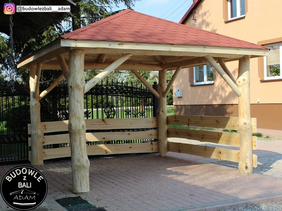 Altanka, Altana z Bala z barierkami, Altana z Bali (montaż)TRANSPORT