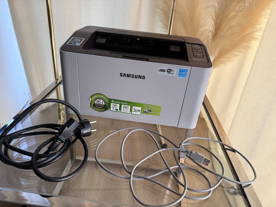 Drukarka laserowa Samsung Xpress SL-M2022w Wifi + 3 nowe tonery
