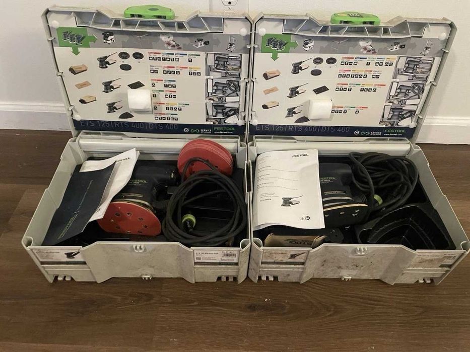 Festool Akumulatorowa szlifierka delta DTSC 400 3.0 I-Plus 2x akumulator 18 V 3,0 Ah