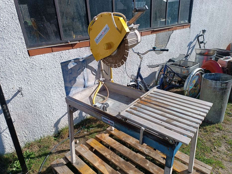 Przecinarka do kostki brukowej betonu ammann