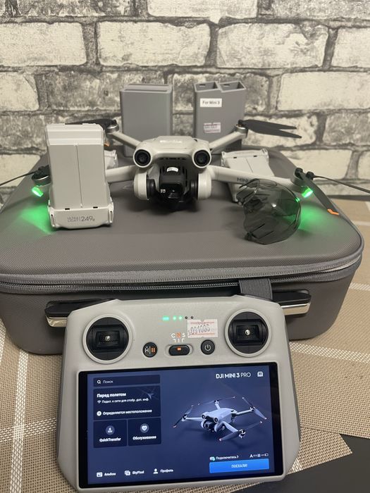 DJI Mavic mini 3 PRO, все в чудовому стані! Сумка, 4акб та хаби