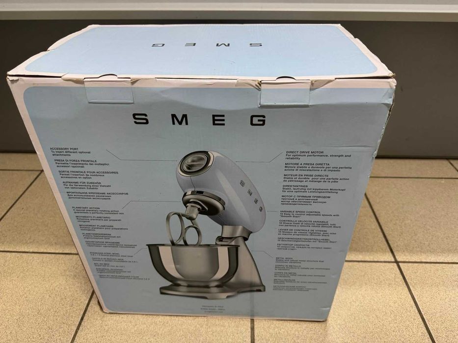 Кухонна машина SMEG SMF01RDEU Планетарний міксер Новий!