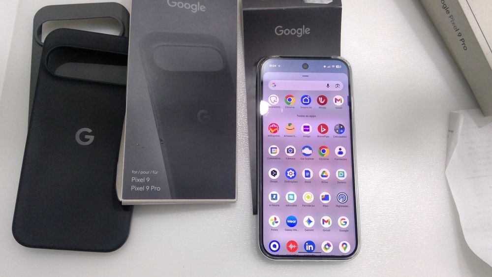 Google Pixel 9 Pro (4 meses de uso) com fatura