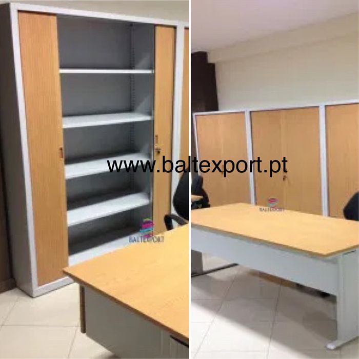 Armario Metalico Portas de Correr Persiana Varias Medidas e Cores Novo