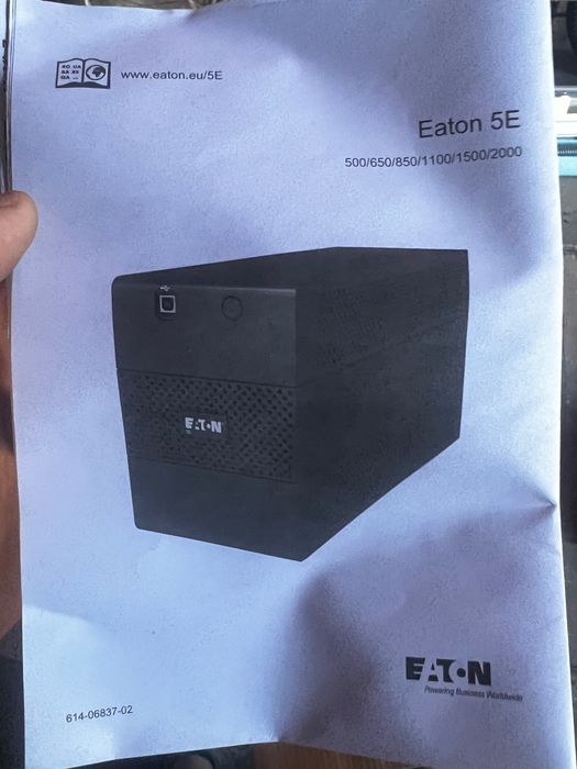 Джерело безперебійного живлення Eaton 5E 1100VA USB (5E1100IUSB)