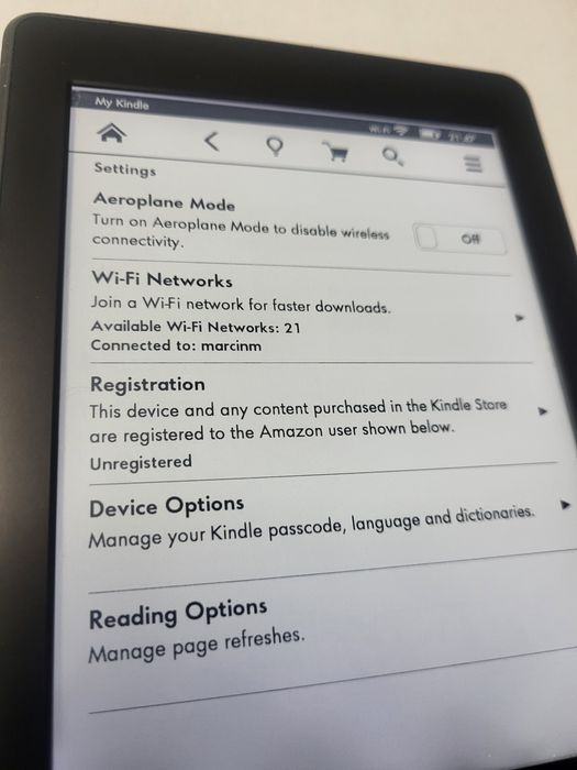 Amazon Kindle 5.generacji   Paperwhite
