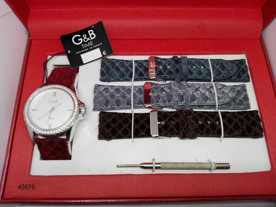 Conjunto de relógio para senhora Novos em caixa