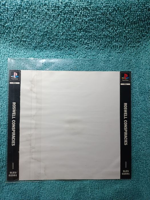 PlayStation 1 Roswell Conspiracies ps1 PSX Okładka Tylnia