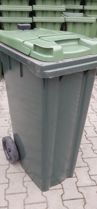 Niemieckie mocne pojemnik kosz kubeł na śmieci 120  240 tanio Dowóz