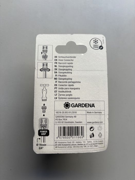 Conector de mangueira 19mm Gardena