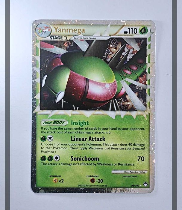 Yanmega 98/102 TM Pokemon ENG-NM