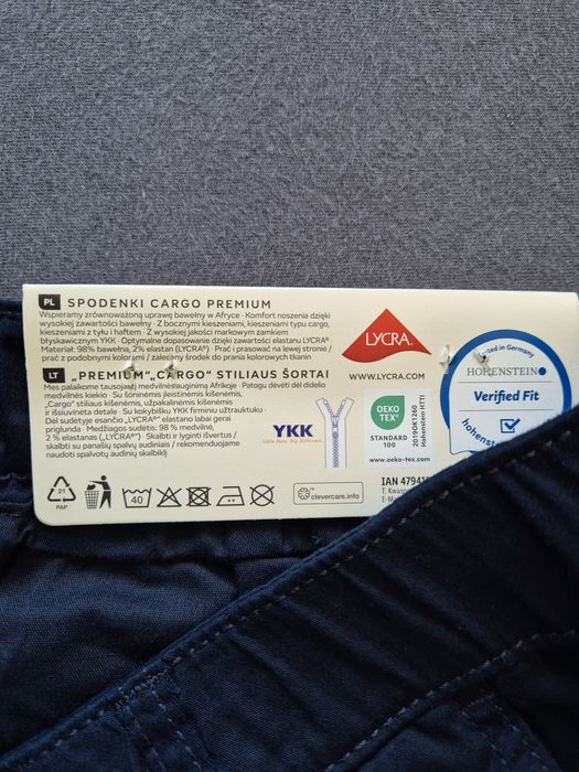 Esmara nowe spodenki cargo premium XL  56/58
