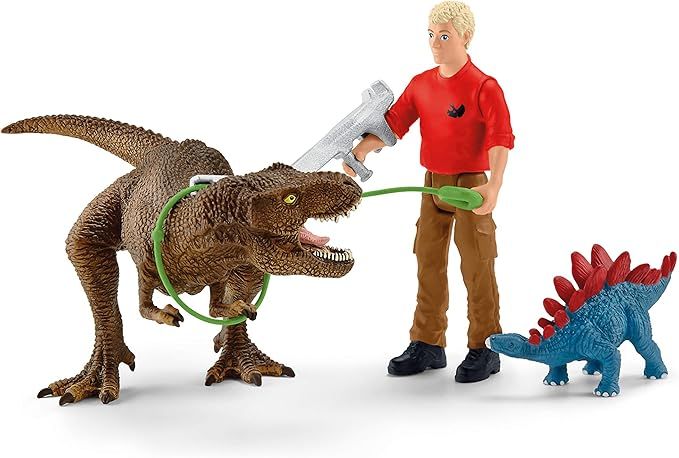 schleich 41465 Tyrannosaurus Rex atak DINOSAURS - zestaw do zabawy