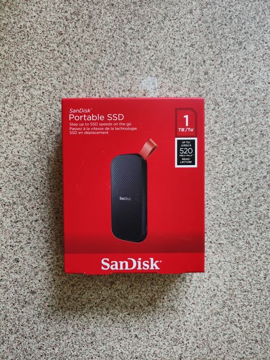 SanDisk Portable SSD 1TB USB3.2 Gen2. Гарантія