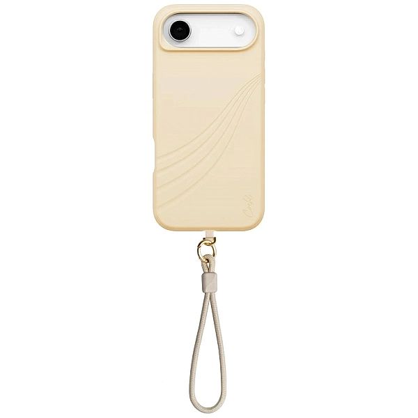 Etui UNIQ Coehl Serina na iPhone Air Magnetic Charging - beżowe