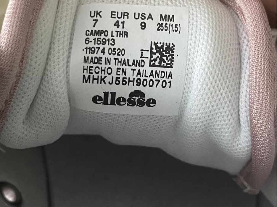 Buty Ellesse Pink Suede 41