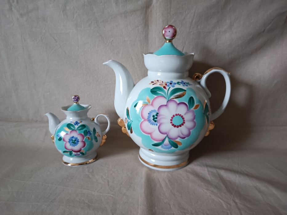 Чайный сервиз фарфоровый
