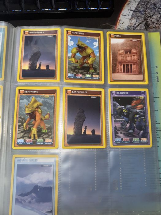 karty invizimals starcie łowców