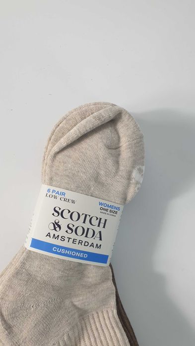 SCOTCH&SODA skarpetki  damskie DŁUGIE SKARPETY 6-PAK 35,5-39,5