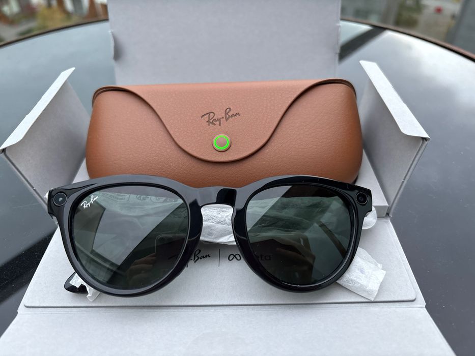 Gen 2 Smart okulary Ray Ban Meta RW4013F Headliner zielone