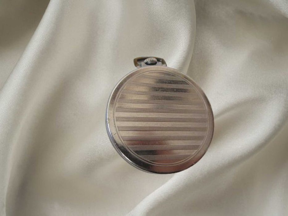 Zegarek kieszonkowy Mołnia w odkrytej kopercie Stan bardzo dobry