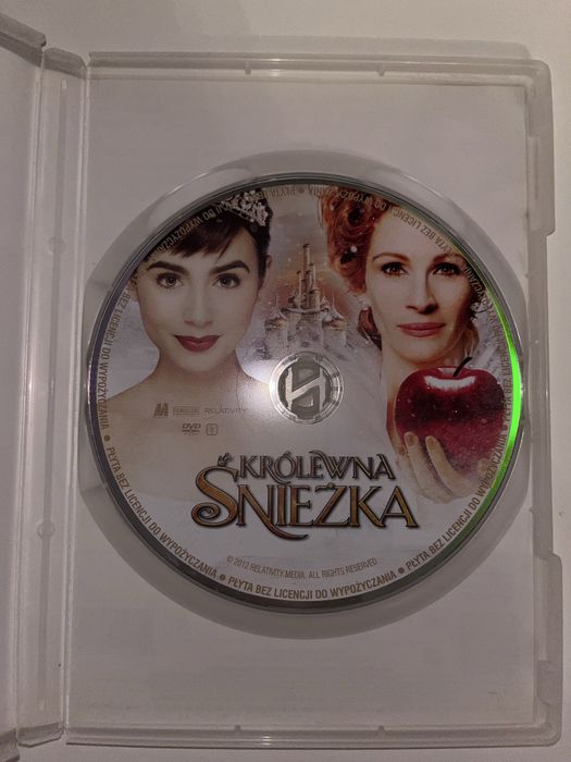Królewna Śnieżka film dvd