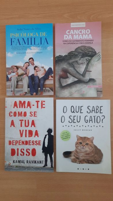 Livros variados usados