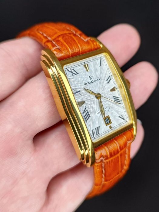Годинник чоловічий Romanson TL4127M Механічні Ручний та автопідзавод