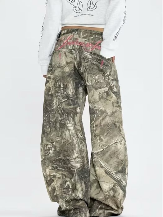 Baggy jeans realtree, штаны джинсы rap