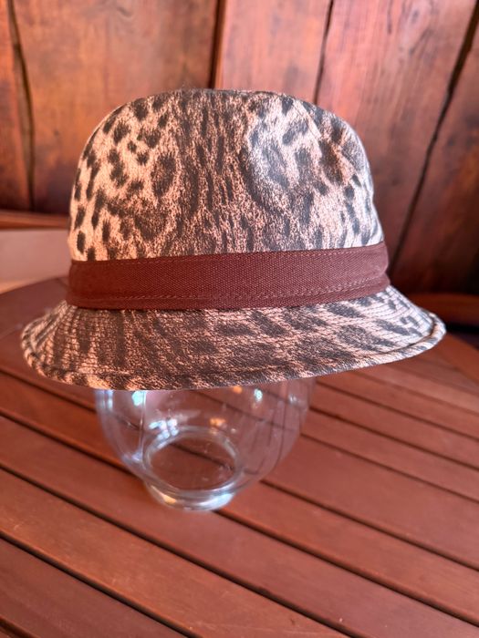 Шляпа федора трендовая панама