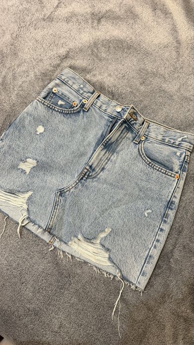 Юбка джинсовая Mango