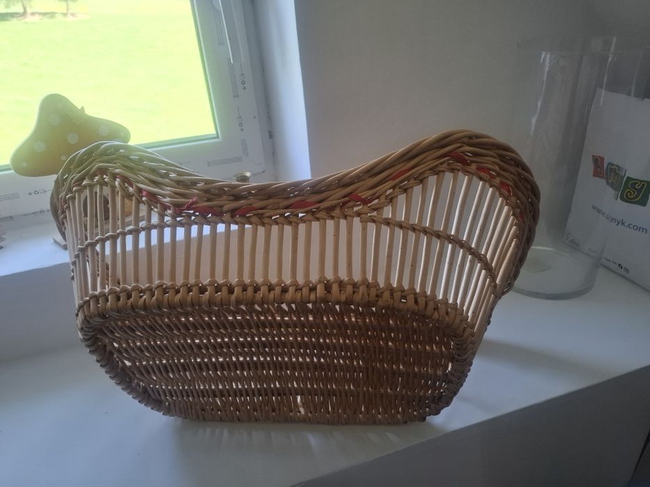 Legowisko dla kotka wiklinowe