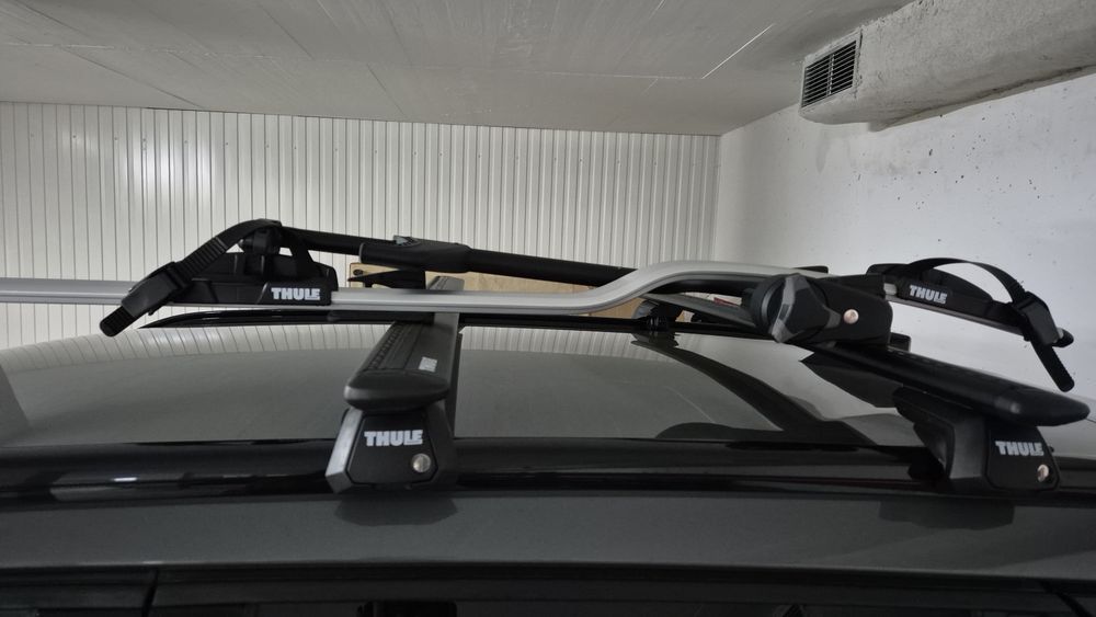 Barra e suporte Thule para bicicleta