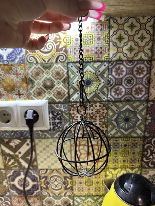 Игрушка для попугая + кормушка для попугая зоотовары в клетку