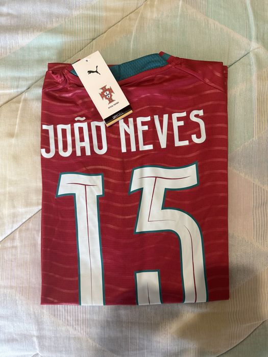 Camisola  Portugal João Neves 15 L
