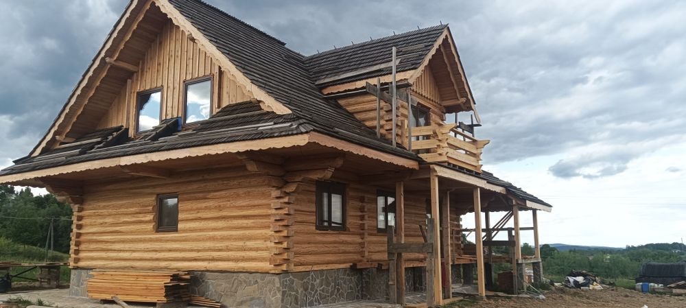 Domy drewniane, stolarstwo artystyczne, elewacje drewnie