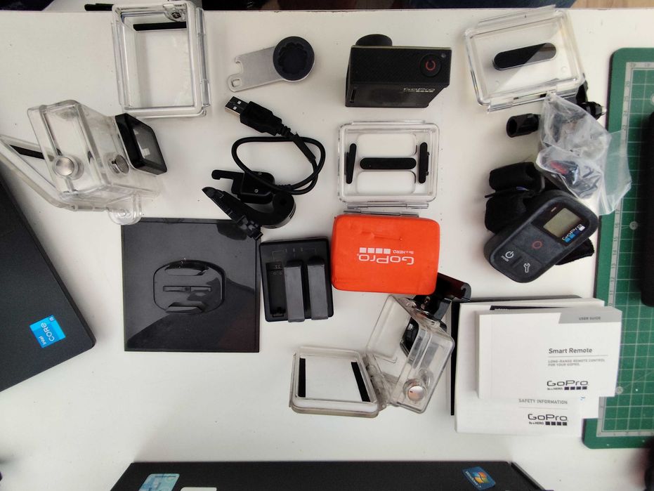 Gopro Hero 4 com acessórios