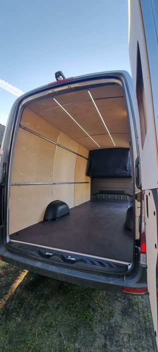 Zabudowa busa w sklejke obicie paki Master Ducato Boxer Jumper Man